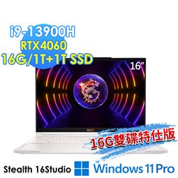 msi微星 Stealth 16Studio A13VF