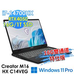 msi微星 Creator M16 HX C14VEG-