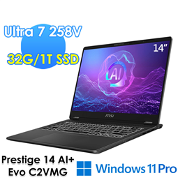 msi微星 Prestige 14 AI+ Evo C2