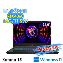 msi微星 Katana 15 B12VFK-071TW