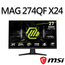 msi微星 MAG 274QF X24 27吋 電競螢幕