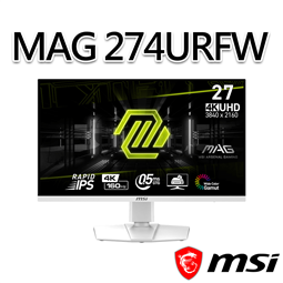 msi微星 MAG 274URFW 27吋 電競螢幕 (