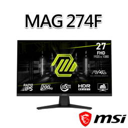 msi微星 MAG 274F 27吋 電競螢幕(27"/