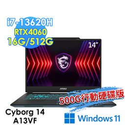 msi微星 Cyborg 14 A13VF-026TW 