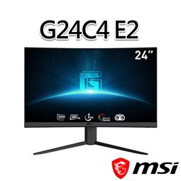 msi微星 G24C4 E2 23.6吋 曲面電競螢幕 