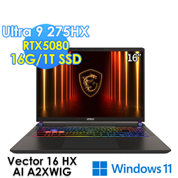 【預購】msi微星 Vector 16 HX AI A2