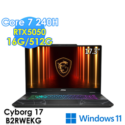 msi微星 Cyborg 17 B2RWEKG-019T