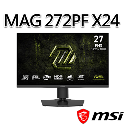 msi微星 MAG 272PF X24 27吋 平面電競