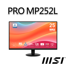 msi微星 PRO MP252L 24.5吋 螢幕(24