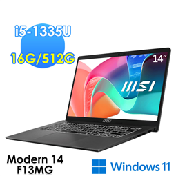 msi微星 Modern 14 F13MG-201TW 