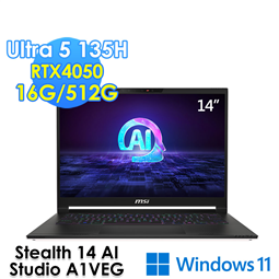 msi微星 Stealth 14 AI Studio A