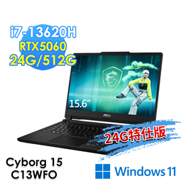 msi微星 Cyborg 15 C13WFO-288TW