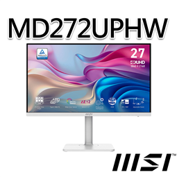 msi微星 Modern MD272UPHW 27吋 螢
