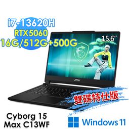 msi微星 Cyborg 15 Max C13WF-09