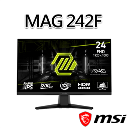 msi微星 MAG 242F 23.8吋 平面電競螢幕(