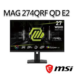 msi微星 MAG 274QRF QD E2 27吋 電