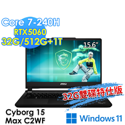msi微星 Cyborg 15 Max C2WF-007