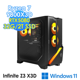msi微星 Infinite Z3 X3D 9NVVR7