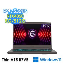 msi微星 Thin A15 B7VE-031TW 15