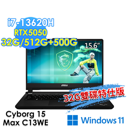 msi微星 Cyborg 15 Max C13WE-05