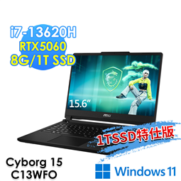 msi微星 Cyborg 15 C13WFO-288TW