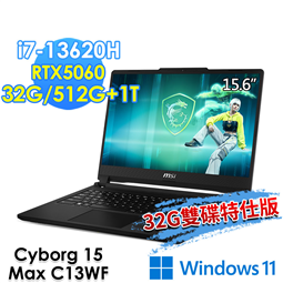 msi微星 Cyborg 15 Max C13WF-09