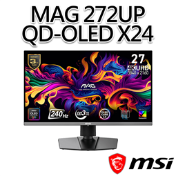 msi微星 MAG 272UP QD-OLED X24 