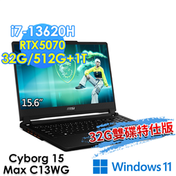 msi微星 Cyborg 15 Max C13WG-09