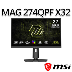 msi微星 MAG 274QPF X32 27吋 平面電