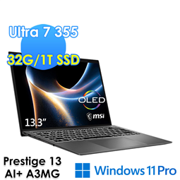 msi微星 Prestige 13 AI+ A3MG-0