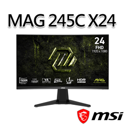 msi微星 MAG 245C X24 23.6吋 曲面電