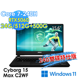 msi微星 Cyborg 15 Max C2WF-007