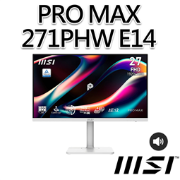 msi微星 PRO MAX 271PHW E14 27吋