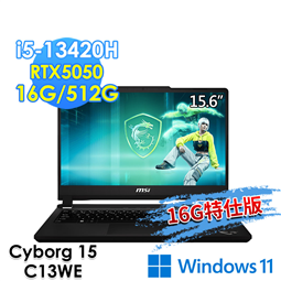 msi微星 Cyborg 15 C13WE-200TW 